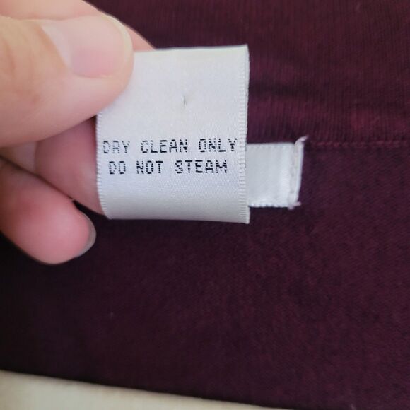 Cache Beaded Sequin Cardigan Sweater Women's Large L Purple Cropped Y2K Vintage - Picture 6 of 8